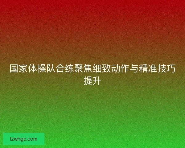 国家体操队合练聚焦细致动作与精准技巧提升